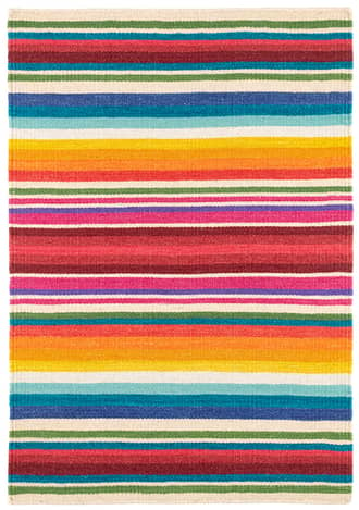 Multicolor Moderno Handwoven Wool Rug swatch