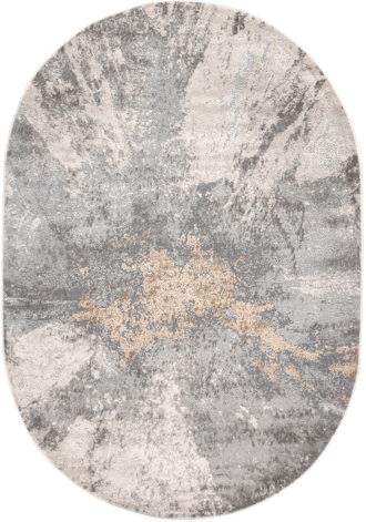 6' 7" x 9' Splatter Abstract Rug primary image