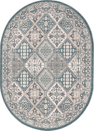 6' 7" x 9' Melange Tiles Rug primary image