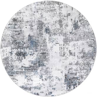 6' Faded Abstract Washable Rug primary image