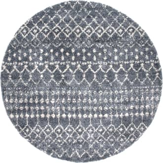6' 7" Moroccan Trellis Soft Shag Rug primary image