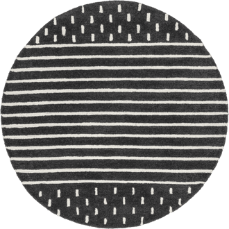 4' Mandia Striped Rug primary image