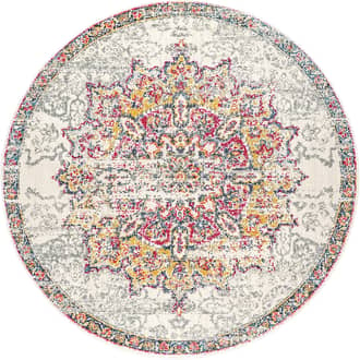 4' Sunny Wildflower Medallion Rug primary image