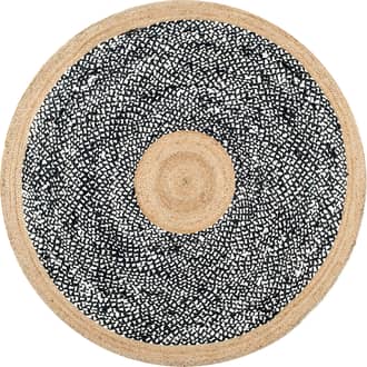 6' Jute and Cotton Token Rug primary image