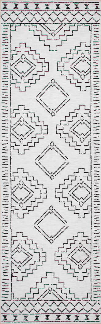 2' 6" x 10' Moroccan Washable Rug primary image