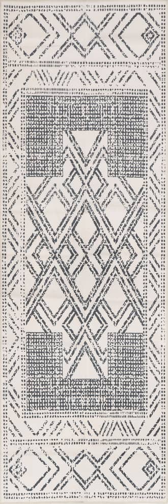 2' 6" x 12' Medallion Washable Rug primary image