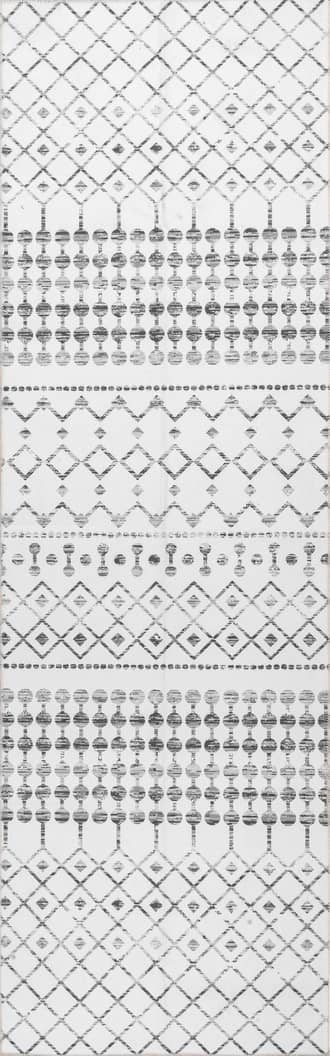 2' 6" x 12' Moroccan Trellis Washable Rug primary image