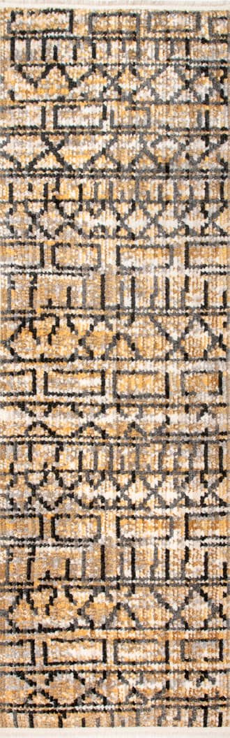 2' 6" x 8' Banded Tribal Rug primary image