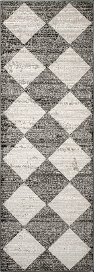2' 8" x 8' Kayla Checkerboard Tiled Rug primary image