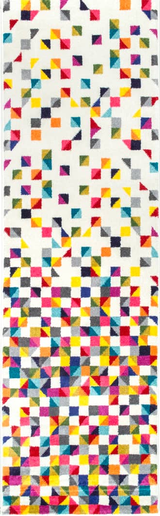 2' 6" x 8' Triangle Mosaic Rug primary image