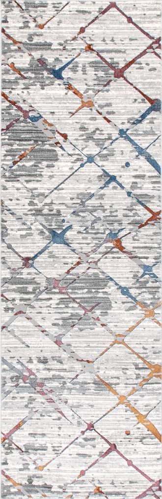 2' 8" x 10' Striated Abstract Rug primary image