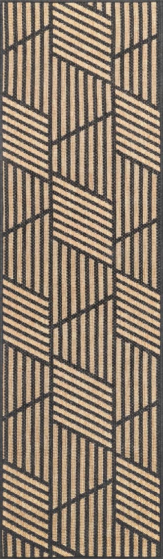 2' x 8' Geometric Tiles Indoor/Outdoor Rug primary image