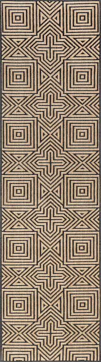 2' x 8' Greek Tiles Indoor/Outdoor Rug primary image
