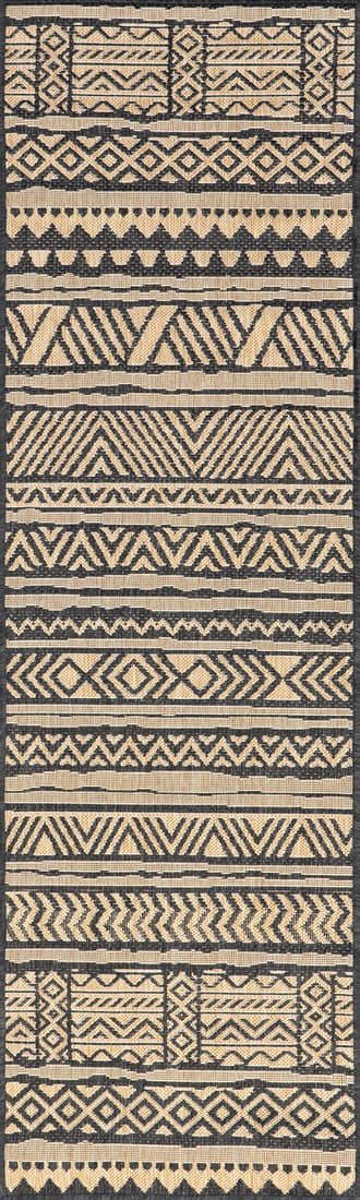2' x 8' Striped Banded Indoor/Outdoor Rug primary image