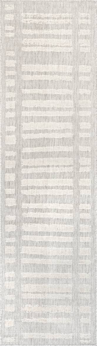 2' x 8' Faded Stripes Indoor/Outdoor Rug primary image