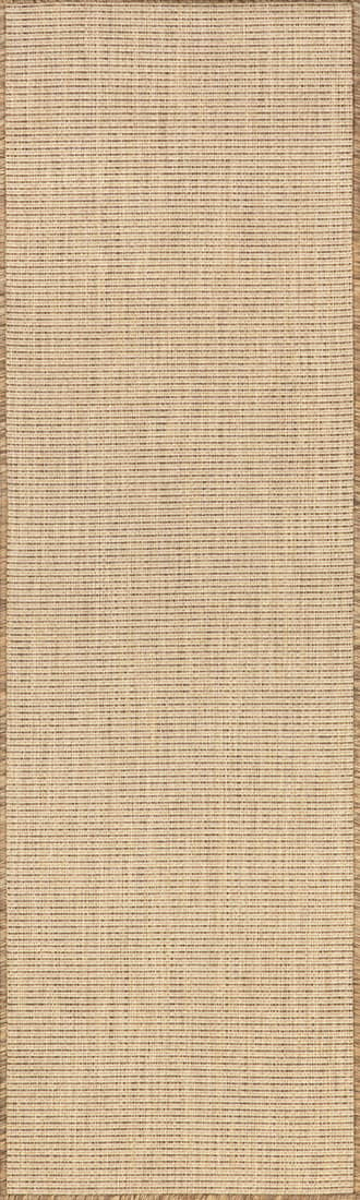 2' x 8' Sandra Solid Transitional Indoor/Outdoor Rug primary image