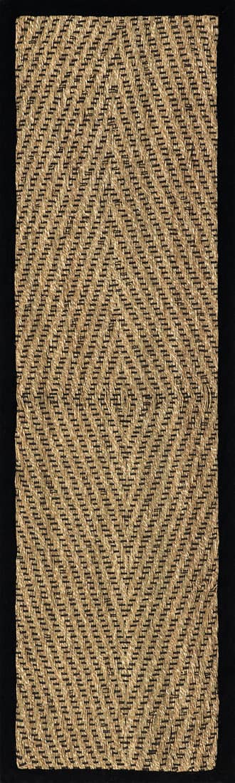 2' 6" x 8' Zondra Diamond Seagrass Rug primary image