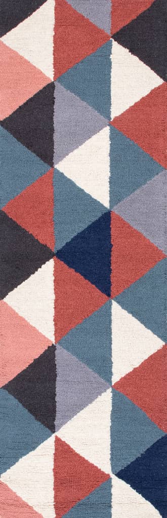 2' x 6' Dimensional Triangles Rug primary image