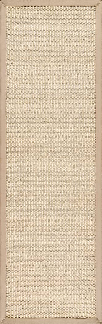2' 6" x 8' Proper Sisal and Cotton Rug primary image