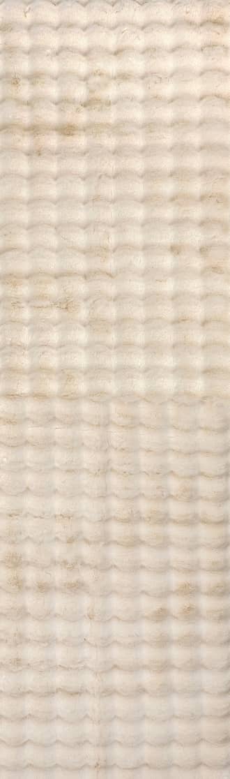 Ivana Checkered Plush Cloud Washable Rug primary image