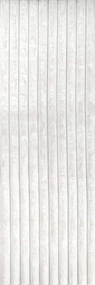 2' 6" x 6' Kris Striped Plush Cloud Washable Rug primary image