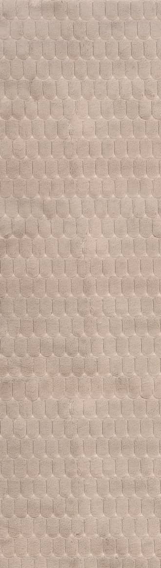 2' 6" x 8' Milazia Honeycomb Plush Cloud Washable Rug primary image