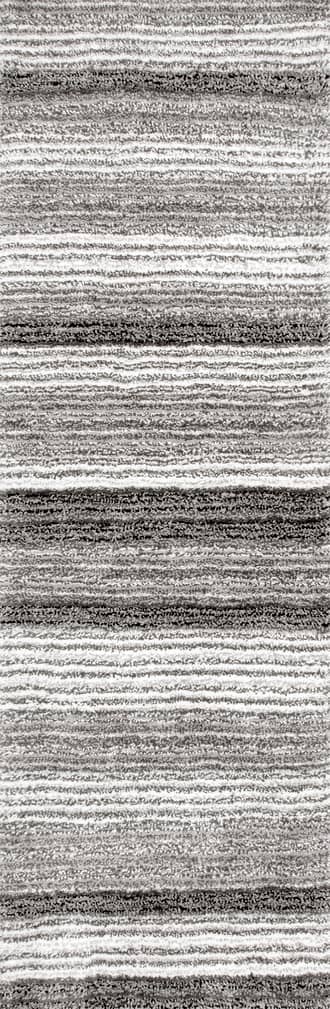 Striped Shaggy Rug primary image