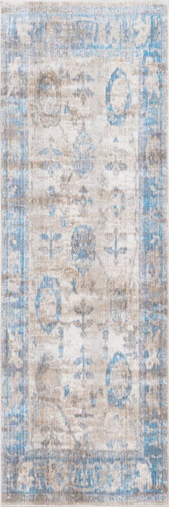 Distressed Foliage Rug primary image