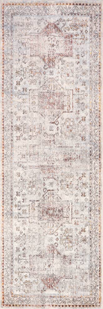 2' 6" x 10' Faded Native Panels Rug primary image