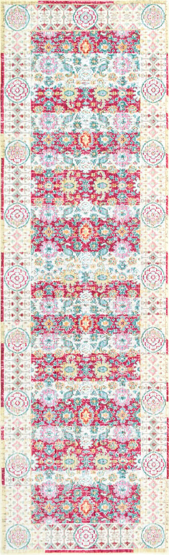 Muted Floral Design Rug primary image