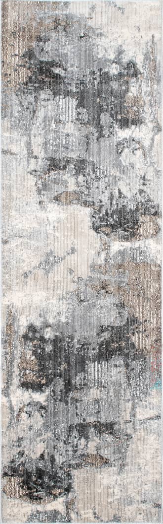 2' 6" x 6' Splattered Abstract Rug primary image