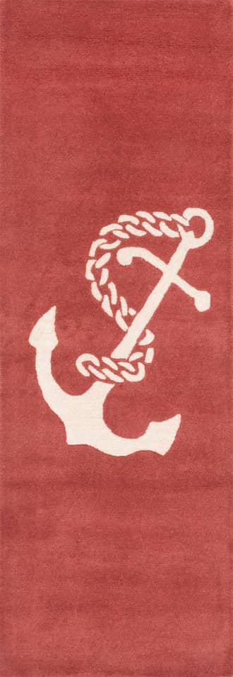 2' x 6' Nautical Anchor Rug primary image