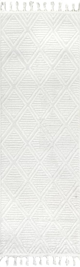 2' 8" x 8' Balboa Textured Tile Rug primary image