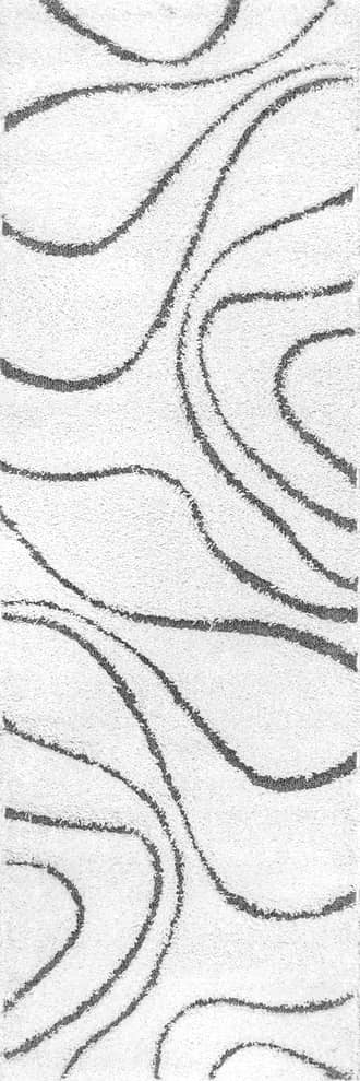 2' 6" x 6' Shaggy Curves Rug primary image