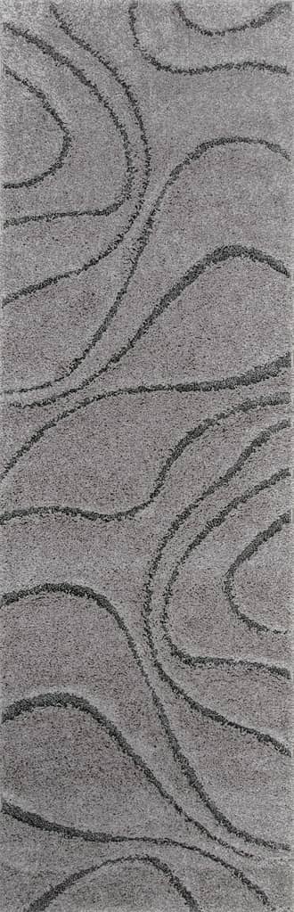 2' 8" x 8' Shaggy Curves Rug primary image