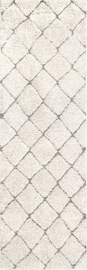 Classic Moroccan Trellis Shag Rug primary image