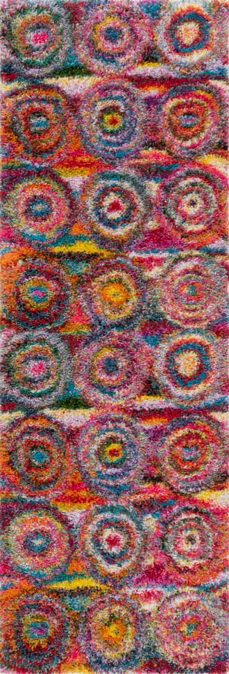 2' 8" x 8' Abstract Circles Rug primary image