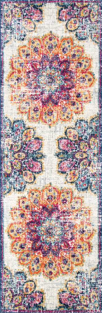 2' 8" x 8' Withered Bloom In Bouquet Rug primary image