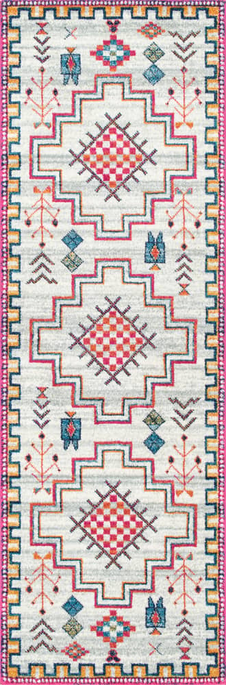 2' 8" x 8' Crosshatch Aztec Rug primary image
