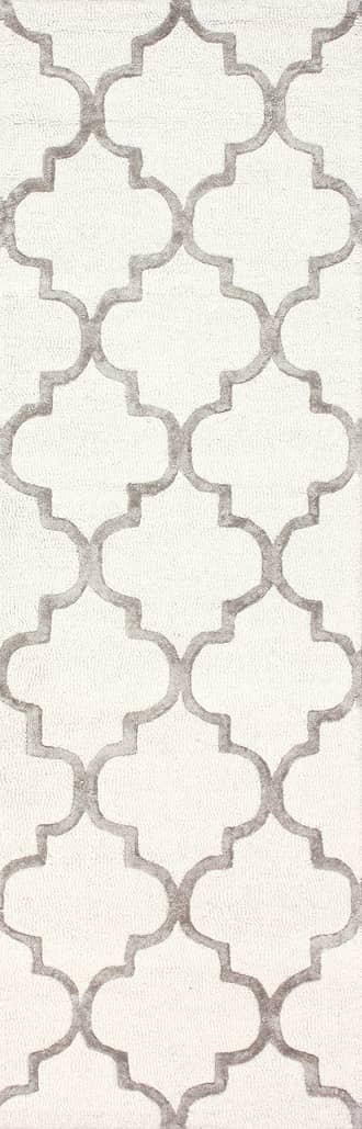 2' 6" x 10' Janelle Wool Trellis Rug primary image
