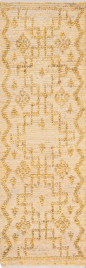2' x 6' Textured Moroccan Jute Rug primary image