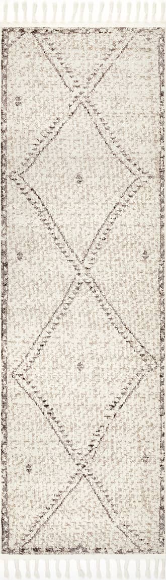 2' 6" x 8' Moroccan Trellis Tassel Rug primary image