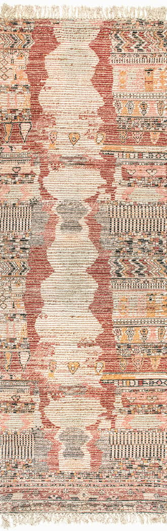 Southwestern Abstract Fringed Rug primary image