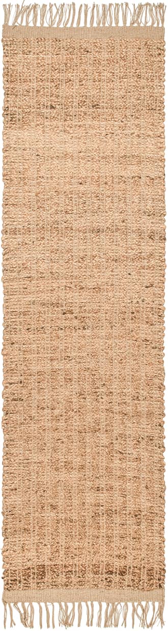 2' x 8' Pampas Jute Tasseled Rug primary image